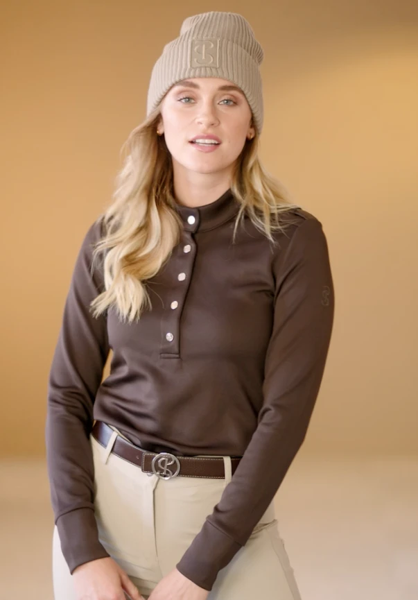 PS Of Sweden Sally Beanie Camel 4 PS Of Sweden Sally Beanie Camel - Image 2