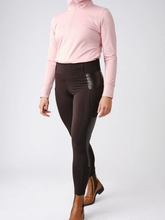 PS Of Sweden Cindy Riding Tights Coffee 6 PS Of Sweden Cindy Riding Tights Coffee - Image 4