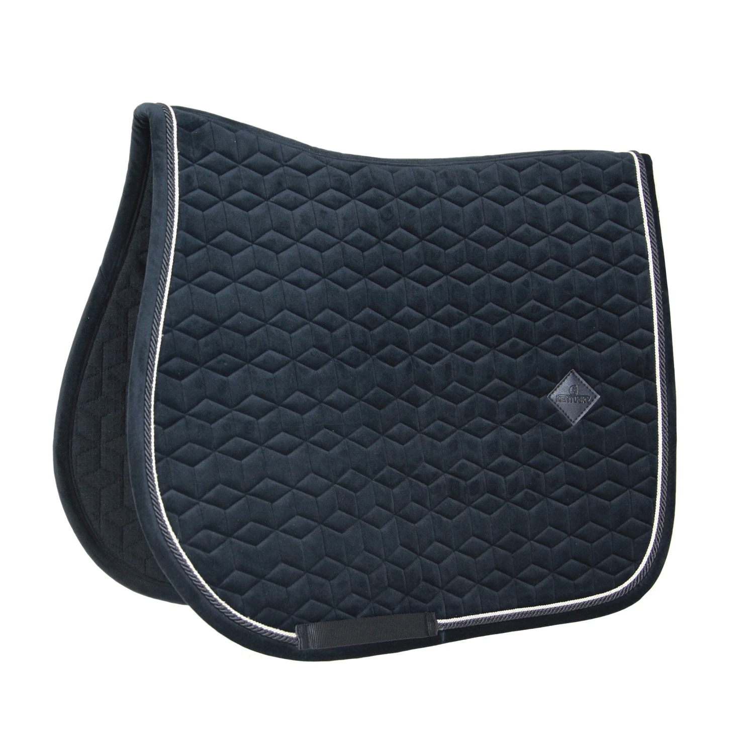Kentucky Velvet Jump Saddle Pad Black 3 Kentucky Velvet Jump Saddle Pad Black