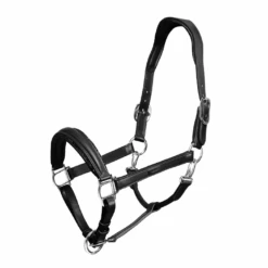 Equestrian Stockholm Anatomic Leather Halter Black Edition