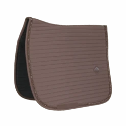 Kentucky Pearls Dressage Saddle Pad Brown