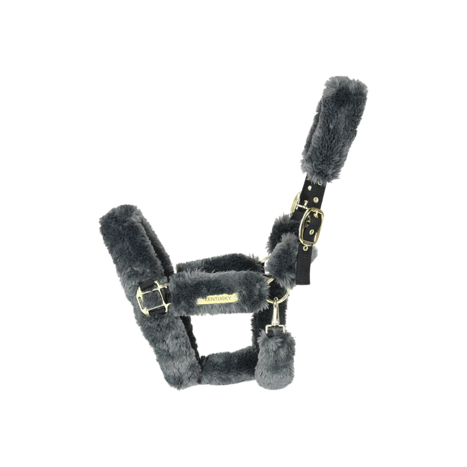 Kentucky Sheepskin Shipping Halter Grey 3 Kentucky Sheepskin Shipping Halter Grey