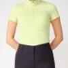 PS Of Sweden Adele Short Sleeve Base Layer Seed Green 1 PS Of Sweden Adele Short Sleeve Base Layer Seed Green -Equestrian Supplies ADELE SS seed green 0038 1500x2000 1