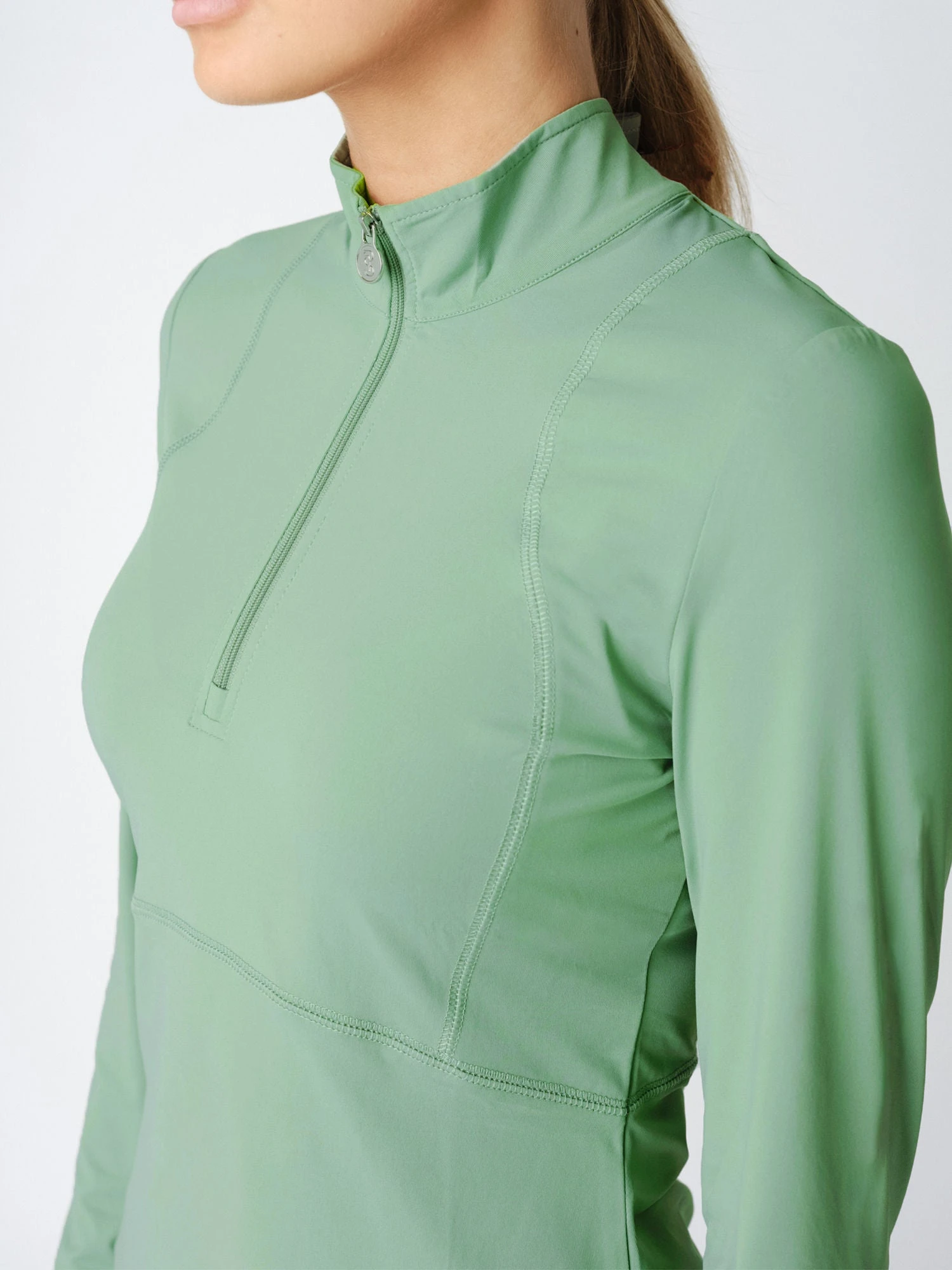 PS Of Sweden Adele Long Sleeve Base Layer Khaki Green 4 PS Of Sweden Adele Long Sleeve Base Layer Khaki Green - Image 2