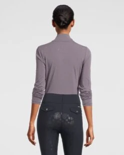PS Of Sweden Alessandra Base Layer Grey 13 PS Of Sweden Alessandra Base Layer Grey -Equestrian Supplies Alessandra Grey Back 2