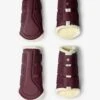PS Of Sweden Fleece Brushing Boots Wine
