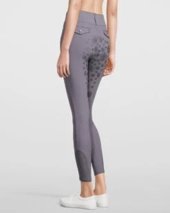 PS Of Sweden Candice Breeches Grey -Equestrian Supplies Candice Grey Back Left 1