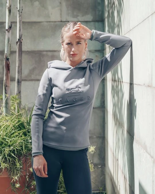 Fager Polly Hoodie Grey 3 Fager Polly Hoodie Grey