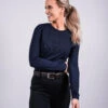 Fager Fia Long Sleeve T-shirt Navy -Equestrian Supplies Fia long sleeve Navy6 540x 14f4741f 12c1 4d36 92c8 14491dbc713a