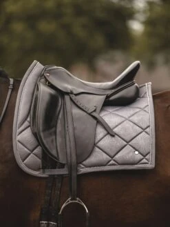 PS Of Sweden Floret Dressage Saddle Pad Grey 15 PS Of Sweden Floret Dressage Saddle Pad Grey -Equestrian Supplies FloretDressagePad1Grey