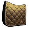 Equestrian Stockholm Dressage Saddle Pad Golden Brass