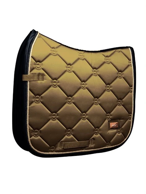 Equestrian Stockholm Dressage Saddle Pad Golden Brass 4 Equestrian Stockholm Dressage Saddle Pad Golden Brass - Image 2