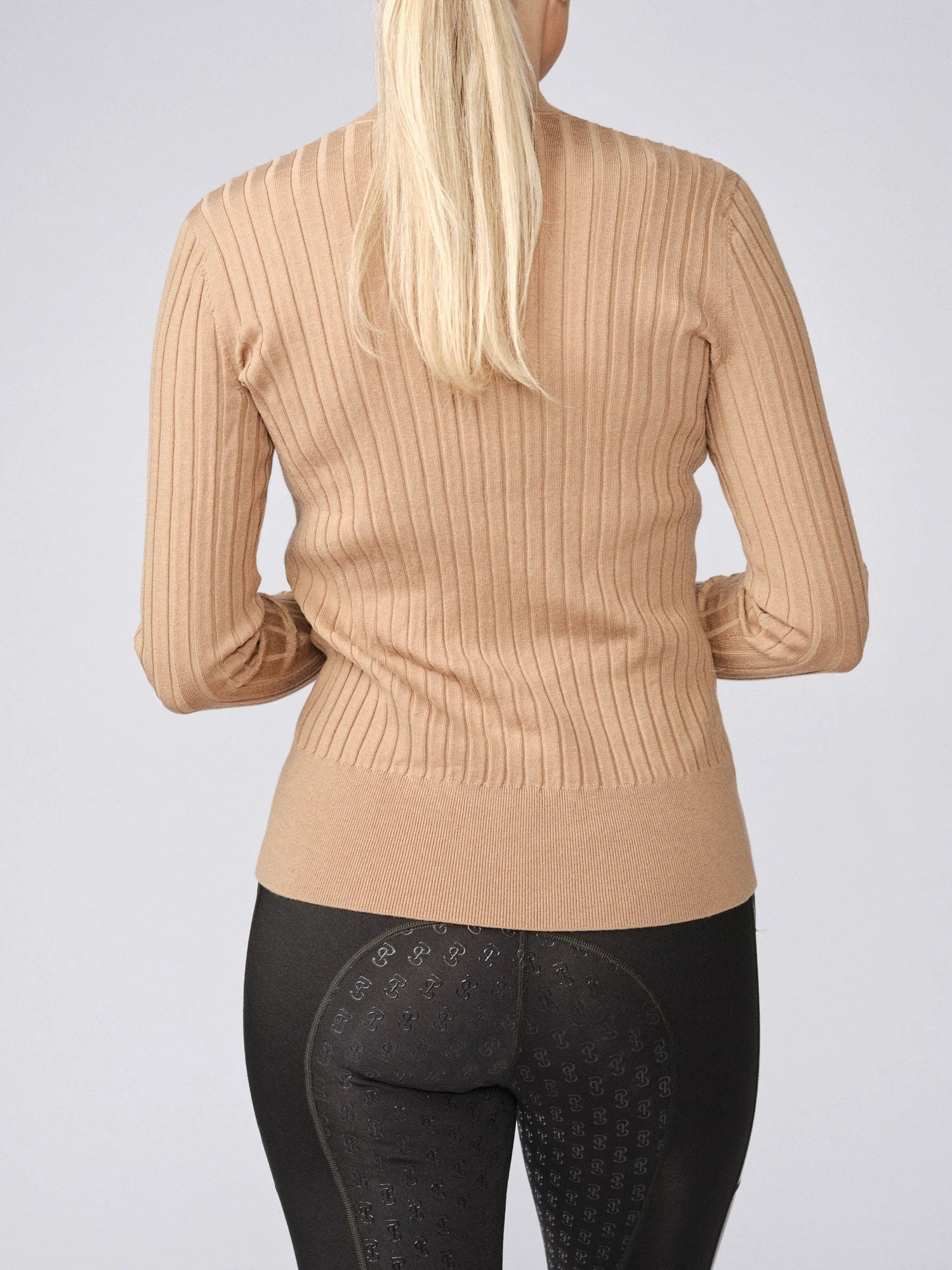 PS Of Sweden Klara Knit Sweater Camel 5 PS Of Sweden Klara Knit Sweater Camel - Image 3