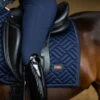 Equestrian Stockholm Modern Dressage Saddle Pad Lagoon Blush -Equestrian Supplies MG 4302 e