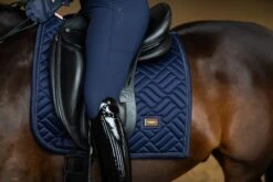 Equestrian Stockholm Modern Dressage Saddle Pad Lagoon Blush