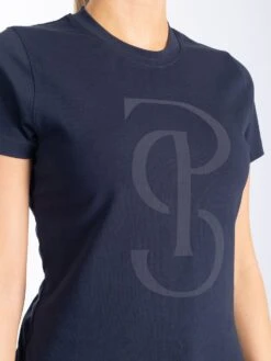 PS Of Sweden Signe Cotton T-Shirt Navy 8 PS Of Sweden Signe Cotton T-Shirt Navy -Equestrian Supplies Navy Signe ss cotton tee 8780 1500x2000px