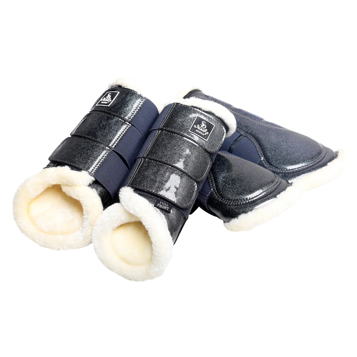 SD Design Hollywood Glamorous Fleece Brushing Boots Dark Shadow 3 SD Design Hollywood Glamorous Fleece Brushing Boots Dark Shadow