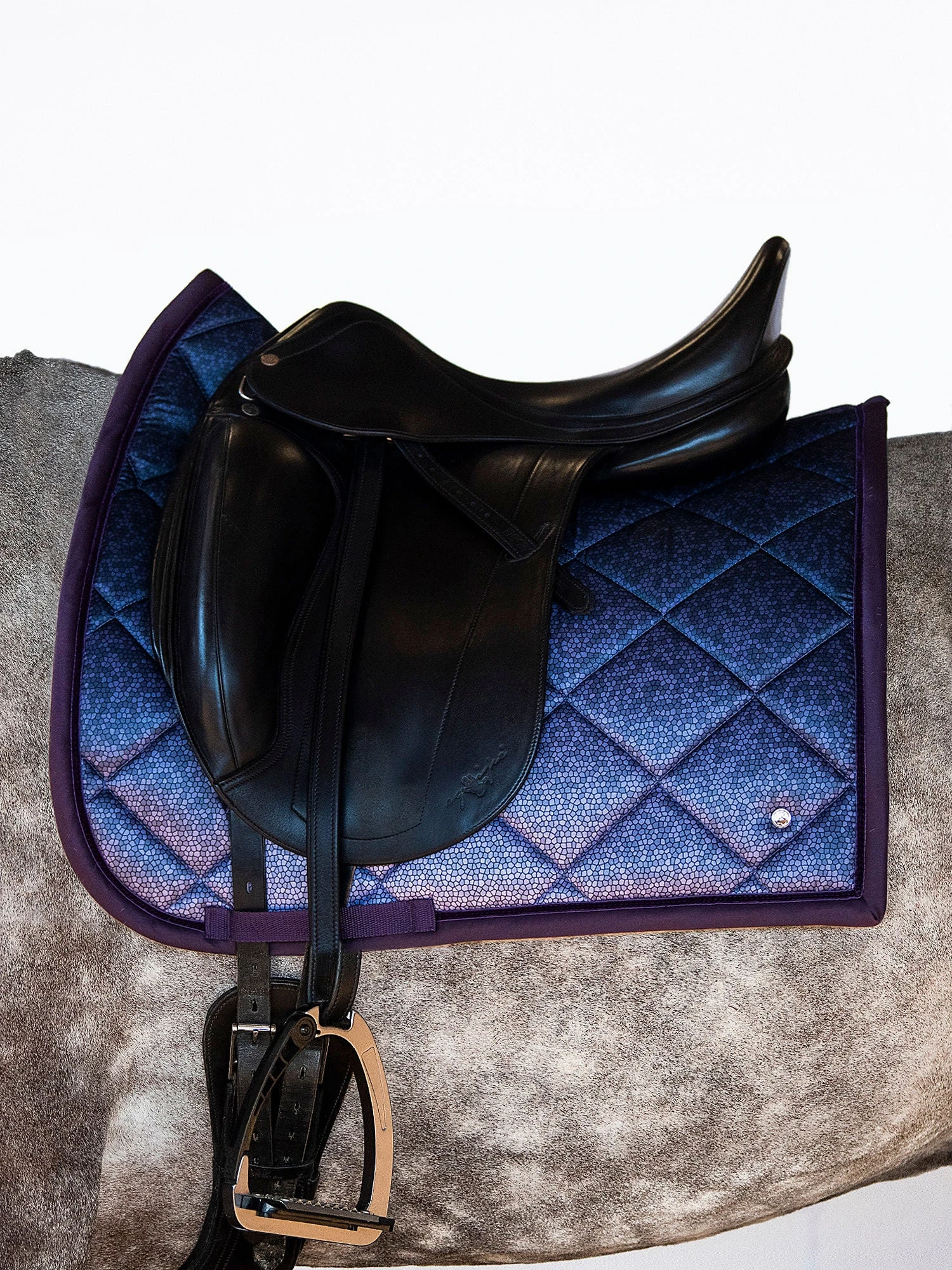 PS Of Sweden Ombré Dressage Saddle Pad Plum 3 PS Of Sweden Ombré Dressage Saddle Pad Plum