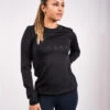 Fager Penny Sweater Black 2 Fager Penny Sweater Black -Equestrian Supplies PennySWEATERBLACK