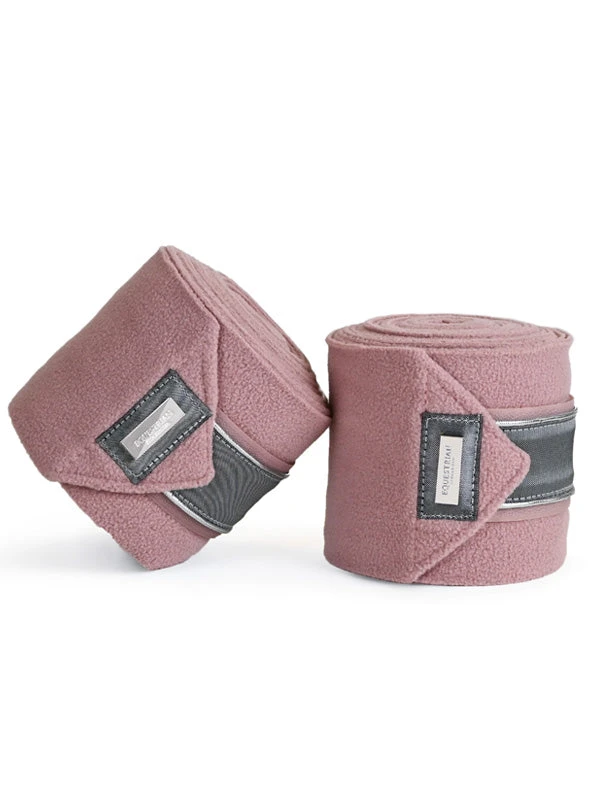 Equestrian Stockholm Bandages Pink Crystal 3 Equestrian Stockholm Bandages Pink Crystal