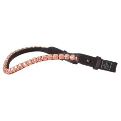Equestrian Supplies -Equestrian Supplies R 1384 SD L Unique browband Rose gold brown1W