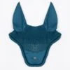 PS Of Sweden Ruffle Ear Bonnet Petrol Blue -Equestrian Supplies Ruffle Petrol blue Flyhat 9104 1500x2000px