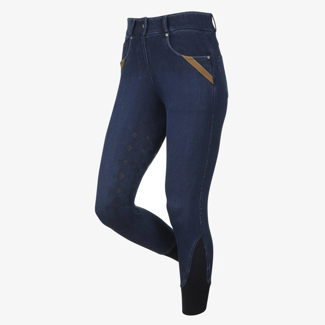 LeMieux Denim Breeches Navy 3 LeMieux Denim Breeches Navy