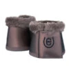 Equestrian Stockholm Fleece Bell Boots Amaranth -Equestrian Supplies amaranth bell boots boots hufglocken springschoenen 600x800 2
