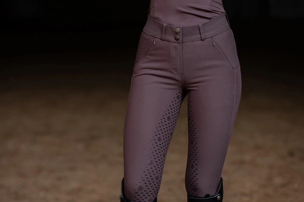 Equestrian Stockholm Dressage Breeches Amaranth 4 Equestrian Stockholm Dressage Breeches Amaranth - Image 2