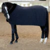 Equestrian Stockholm Fleece Rug Black Edition -Equestrian Supplies black fleece blanket fleecetacke fleece decke fleece deken hov