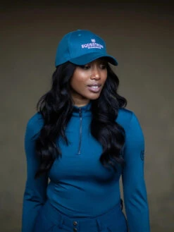 Equestrian Stockholm Cap Blue Meadow