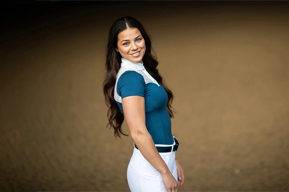 Equestrian Stockholm Crystal Champion Top Blue Meadow 7 Equestrian Stockholm Crystal Champion Top Blue Meadow - Image 5