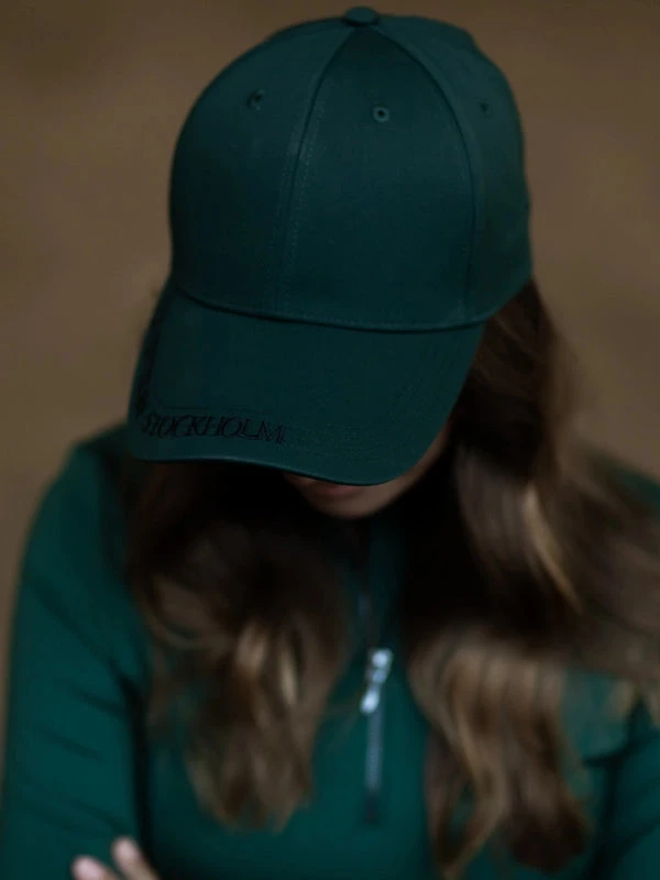 Equestrian Stockholm Cap Sycamore Green 5 Equestrian Stockholm Cap Sycamore Green - Image 3
