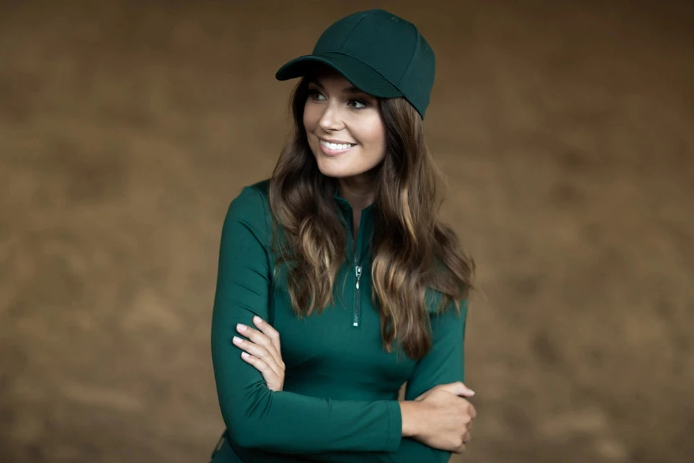 Equestrian Stockholm Cap Sycamore Green 4 Equestrian Stockholm Cap Sycamore Green - Image 2