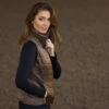 Equestrian Stockholm Vest Champagne 1 Equestrian Stockholm Vest Champagne -Equestrian Supplies champagne equestrian vest ridvast reiterweste bodywarmer on3