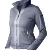 Equestrian Stockholm Fleece Jacket Crystal Grey
