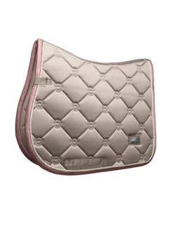 Equestrian Stockholm Jump Saddle Pad Desert Rose