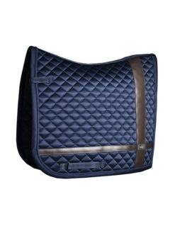 Equestrian Stockholm Dressage Saddle Pad Navy No Boundaries
