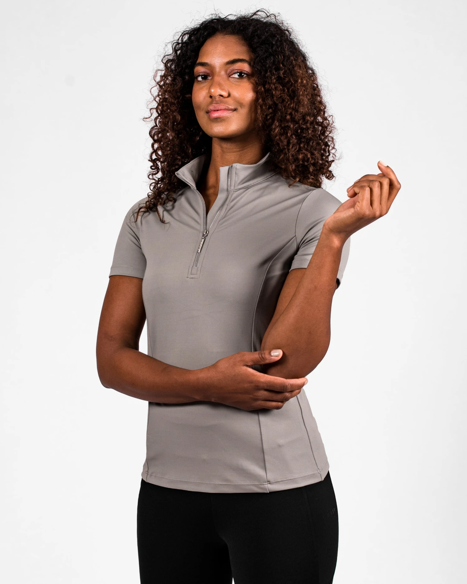 Fager Emma Short Sleeve Base Layer Grey 3 Fager Emma Short Sleeve Base Layer Grey
