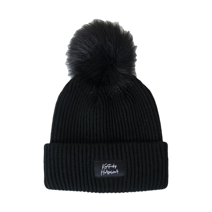 Kentucky Beanie Pompom Black 3 Kentucky Beanie Pompom Black