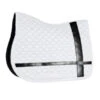 Equestrian Stockholm Jump Saddle Pad No Boundaries White -Equestrian Supplies hoppschabrak NB WHITE