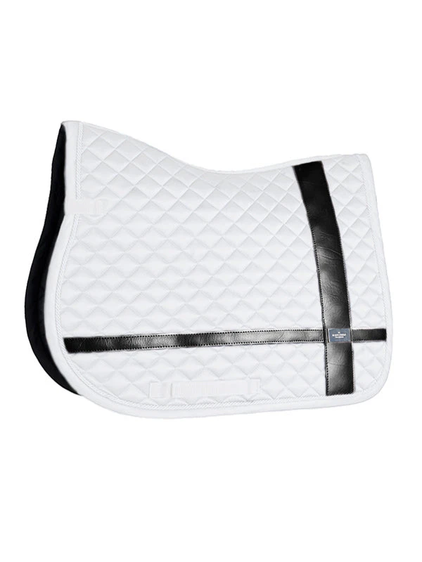 Equestrian Stockholm Jump Saddle Pad No Boundaries White 3 Equestrian Stockholm Jump Saddle Pad No Boundaries White