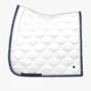 PS Of Sweden Signature Dressage Saddle Pad White/Navy