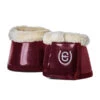 Equestrian Stockholm Fleece Bell Boots Bordeaux -Equestrian Supplies image c97560c1 9162 4a73 878c d0fff35e25f2
