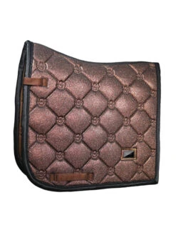 Equestrian Stockholm Dressage Saddle Pad Mahogany Glimmer
