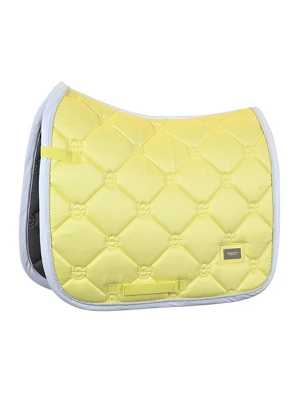 Equestrian Stockholm Dressage Saddle Pad Soft Lemon 4 Equestrian Stockholm Dressage Saddle Pad Soft Lemon - Image 2