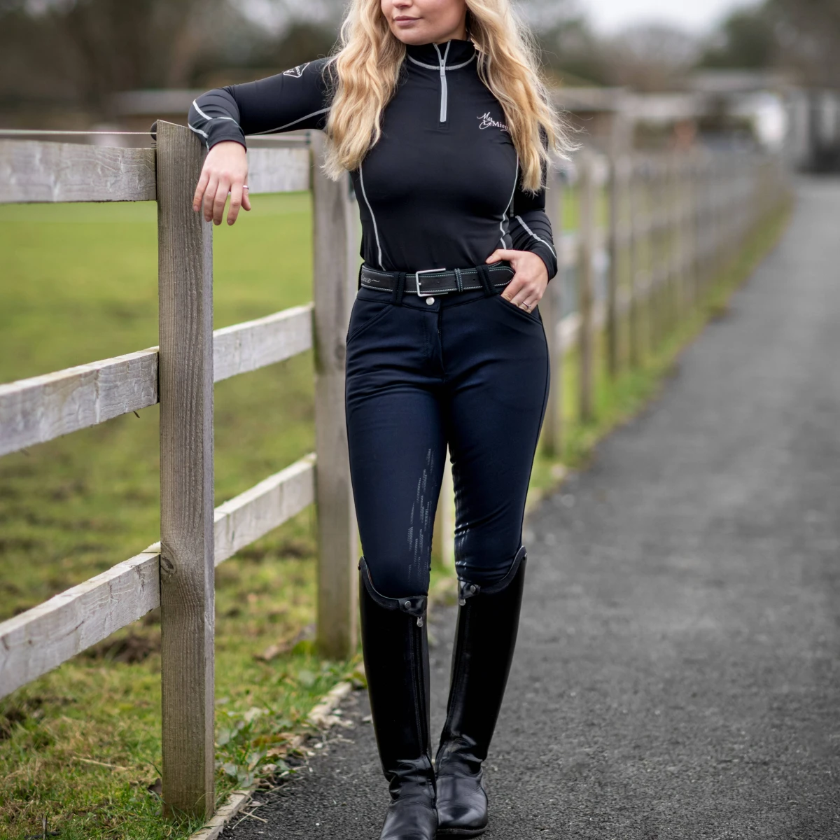 LeMieux Drytex Waterproof Full Seat Breeches Black 5 LeMieux Drytex Waterproof Full Seat Breeches Black - Image 3