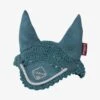LeMieux Toy Pony Ear Bonnet Peacock -Equestrian Supplies lm miniponyflyhood peacock hr