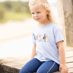 LeMieux Mini Puddle Pals T-Shirt Mist -Equestrian Supplies lm padbag black hr3000x4000 1 3