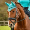 LeMieux Classic Ear Bonnet Azure -Equestrian Supplies lm vogueheadcollar azure hr 6
